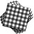 50un Guardanapo Xadrez 20cmx21cm - Flip Festas - Imagem 7