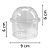 Pote Bolha 380ml 10un - Flip Festas - Imagem 2