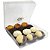 10un Embalagem Acetato Para Slice Cake E Doces Flip Box - Imagem 2