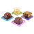10 unidades Mini Cake Box Quadrada - Flip Festas - Imagem 5