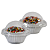 Blister para docinho com tampa bolha Candy Cup Flip Festas - Imagem 4