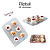10un Flipball 6 Cavidades Blister para Brigadeiro Flip Festas - Imagem 2