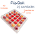 10un Flip Ball 25 Cavidades Flip Festas - Imagem 1