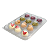 10un Flipball 12 Cavidades Blister para Brigadeiros Flip Festas - Imagem 2