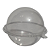Esfera Cristal sem divisória 12cm Pote Bola Confeibowl - Flip Festas - Imagem 3