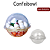 Esfera Cristal sem divisória 12cm Pote Bola Confeibowl - Flip Festas - Imagem 1