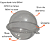 Esfera Cristal com divisória 12cm Pote Bola Confeibowl - Flip Festas - Imagem 3
