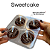 05un Embalagem para mini donuts com tampa bolha Sweetcake - Flip Festas - Imagem 1