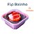 10un Flip Bolinho com tampa bolha cristal - Flip Festas - Imagem 1