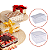 01 / 05 / 10un Caixa acrilica para sobremesa retangular ou quadrada - Cake Box BlueStar - Imagem 1