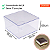 01 / 05 / 10un Caixa acrilica para sobremesa retangular ou quadrada - Cake Box BlueStar - Imagem 3
