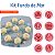 Kit Carimbos para massas e brigadeiros rosa - BlueStar - Imagem 8