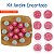 Kit Carimbos para massas e brigadeiros rosa - BlueStar - Imagem 9