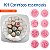 Kit Carimbos para massas e brigadeiros rosa - BlueStar - Imagem 2