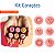 Kit Carimbos para massas e brigadeiros rosa - BlueStar - Imagem 4