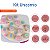 Kit Carimbos para massas e brigadeiros rosa - BlueStar - Imagem 7