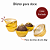 800un Blister para doce com tampa bolha Candy Cup - Flip Festas - Imagem 1