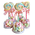 120un Embalagem para mini donuts - Mini Cake Box Redonda - Imagem 7