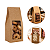 Saco Kraft Practice Liso com Visor Premium Ideia Embalagens - Imagem 1