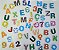 Coleção Imantados Letras e Números 5cm - Imagem 1