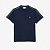 CAMISETA LISTRADA COM LOGOTIPO EM JERSEY DE ALGODÃO - Imagem 1
