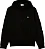 Moletom Lacoste Canguru em Fleece - Preto - Imagem 1