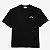 Camiseta Lacoste Big Croc 2025 - Preto - Imagem 1