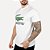 Camiseta Lacoste Big Logo - Branca - Imagem 1