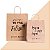 Sacola Kraft Personalizada P 18x28 - 80gr  alça retorcida (500 sacolas) Cod 1211 - Imagem 1