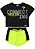 Conjunto Infantil Menino Camiseta e Bermuda Marlan Preto 44838 - Imagem 2