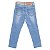 CALÇA JEANS  INFANTIL MASCULINA MENINO COM CINTO MANIA KIDS - Imagem 2