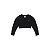 Blusa Cropped Preto Carinhoso - Imagem 1