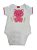 Conjunto Infantil Bebê Menina Body Curto e Short Malha - Imagem 3