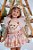 Conjunto Infantil Menina Feminino Blusa e Saia Ursa Rosa Yoyo - Imagem 1