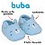 Pantufa Infantil Bebê Bordada Urso Orelhinhas Antiderrapante menina menino Rosa Azul - Imagem 2