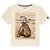Conjunto Camiseta Manga Curta e Bermuda Cinza Bege Menino - Imagem 2