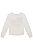 Blusa Manga Longa Infantil Menina Urso Laço Malha Comfy Off - Imagem 4