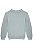 Blusão Blusa Tricô 100% Algodão Coração Estilosa Azul Claro - Imagem 2