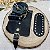 Kit Mini Bag Couro 10x14cm Preto & Dourado - Imagem 1