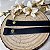 Alça Bolsa/Mateira Pres.2,5x65cm Preto & Dourado - Imagem 1