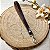 Alça Clutch 1x20cm Marrom & Níquel - Imagem 1