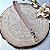 Alça Clutch 1x20cm Caramelo Claro & Níquel - Imagem 1