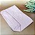 Forro Bolsa - Oval PP (6X20cm Fundo) - Poá Rose Blush e Branco - Imagem 3