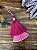 Tassel Meg Duplo 8cm cordão 6cm- Bordo/Rosa Envelhecido - Imagem 1