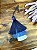 Tassel Lisa 10cm Triplo Cordão 7cm - Azul Marinho/Azul Bic/Azul Bebê - Imagem 1
