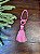 Cordão Trançado Tassel 6-7cm - Rosa - Imagem 1