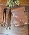 Kit Couro Rio Grande do Sul 17x46cm - Marrom/Dourado - Imagem 1