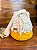 Kit Bolsa Mary - Branco c/ Lurex Dourado/Mostarda (Clube das Gurias do Crochê) - Imagem 2