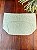 Forro Bolsa - Oval G (13X23cm Fundo) - Flor Verde e Branco II - Imagem 2