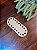 Base Couro Oval 5x12cm Caramelo Claro - Imagem 1
